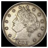 1900 Liberty Head Nickel CHOICE AU