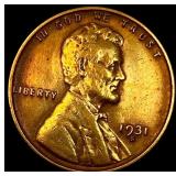 1931-S Lincoln Wheat Cent CLOSELY UNCIRCULATED