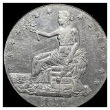 1876-S Silver Trade Dollar CLOSELY UNCIRCULATED
