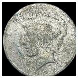 1922 Silver Peace Dollar NEARLY UNCIRCULATED