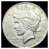 1926-S Silver Peace Dollar NEARLY UNCIRCULATED