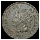 1869 Indian Head Cent CLOSELY UNCIRCULATED
