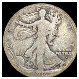 1916-D Silver Walking Liberty Half Dollar LIGHTLY