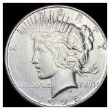 1925-S Silver Peace Dollar UNCIRCULATED