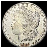 1887-S Silver Morgan Dollar CLOSELY UNCIRCULATED
