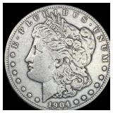 1904-S Silver Morgan Dollar LIGHTLY CIRCULATED
