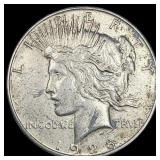 1928-S Silver Peace Dollar NEARLY UNCIRCULATED