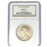 1936 Boone Half Dollar NGC MS65