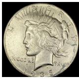 1935 Silver Peace Dollar NEARLY UNCIRCULATED