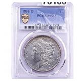 1898-O Morgan Silver Dollar PCGS MS63