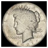1921 Silver Peace Dollar NICELY CIRCULATED