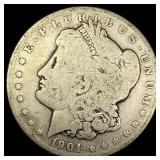 1901-S Silver Morgan Dollar NICELY CIRCULATED