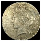 1935 Silver Peace Dollar NEARLY UNCIRCULATED