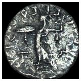 Indo-Scythian 58-12 BC SIlver Drachm NEARLY UNCIR