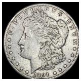 1891-CC Silver Morgan Dollar LIGHTLY CIRCULATED