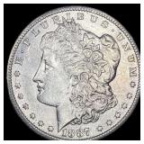 1887-S Silver Morgan Dollar CLOSELY UNCIRCULATED