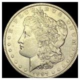 1897-S Silver Morgan Dollar CHOICE AU