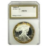 1996-P Silver Eagle PCI PR70