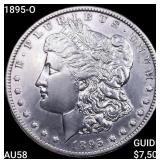 1895-O Morgan Silver Dollar CHOICE AU