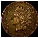 1909-S Indian Head Cent CLOSELY UNCIRCULATED