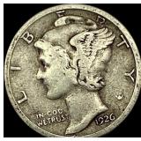 1926-S Silver Mercury Dime ABOUT UNCIRCULATED