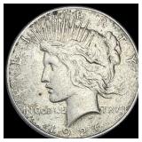 1926-S Silver Peace Dollar NEARLY UNCIRCULATED