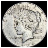 1926-S Silver Peace Dollar NEARLY UNCIRCULATED