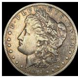 1891-O Silver Morgan Dollar NEARLY  UNCIRCULATED