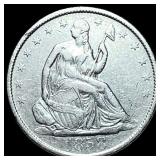 1858-O Silver Half Dollar NEARLY UNCIRCULATED