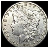 1890-CC Silver Morgan Dollar NEARLY UNCIRCULATED