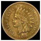 1860 Indian Head Cent CLOSELY UNCIRCULATED