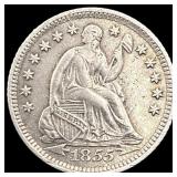 1855-O Silver Half Dime CHOICE AU