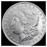 1903 Morgan Silver Dollar CLOSELY UNCIRCULATED