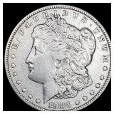1904 Silver Morgan Dollar NEARLY UNCIRCULATED