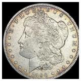 1896 Silver Morgan Dollar NEARLY UNCIRCULATED