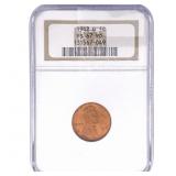 1942-D Wheat Cent NGC MS67 RD