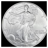 2006-W Silver American Eagle $1 SUPERB GEM BU