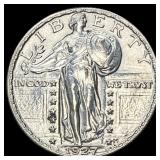 1927 Standing Liberty Silver Quarter CHOICE AU