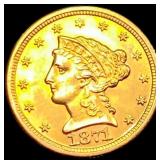 1871-S $2.50 Gold Quarter Eagle