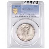 1945-S Walking Liberty Half Dollar PCGS MS65