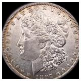 1897-O Morgan Silver Dollar CHOICE AU
