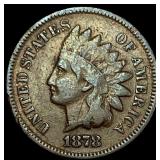1878 Indian Head Cent LIGHTLY CIRCULATED