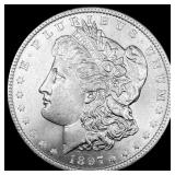 1897 Morgan Silver Dollar CHOICE BU