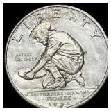 1925-S Silver California Diamond Jubilee Half Doll