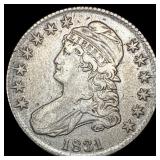 1831 Capped Bust Half Dollar NEARLY UNCIRCULATED