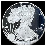 2012-S Silver American Eagle Proof $1 GEM PROOF