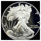 1998 Silver American Eagle Proof $1 GEM PROOF