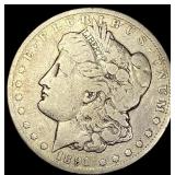 1891-CC Silver Morgan Dollar NICELY CIRCULATED