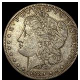 1889-S Silver Morgan Dollar NEARLY UNCIRCULATED