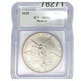 2020 Mexico Silver 1 Onza ICG MS69